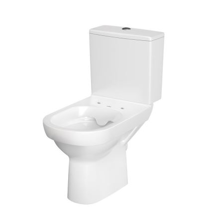 Cersanit K35-037 - Sanita de chão com assento CITY cerâmica/branco