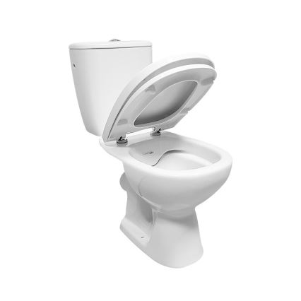 Cersanit K667-052 - Sanita de chão com assento ARTECO cerâmica/branco