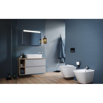 Cersanit K701-104 - Sanita suspensa com assent CITY OVAL cerâmica/branco