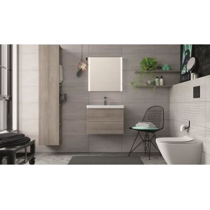 Cersanit K701-104 - Sanita suspensa com assent CITY OVAL cerâmica/branco