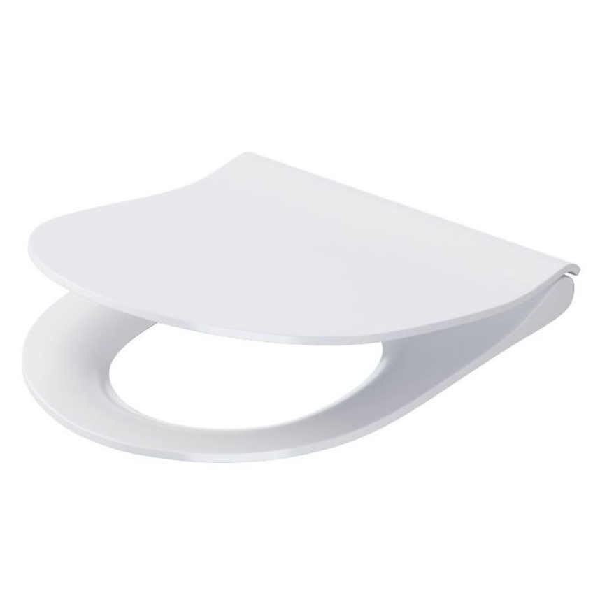 Cersanit K701-104 - Sanita suspensa com assent CITY OVAL cerâmica/branco