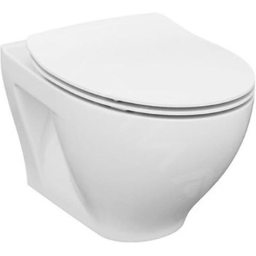 Cersanit K701-147 - Sanita suspensa com assent SAVIO cerâmica/branco