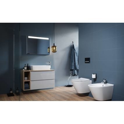 Cersanit K98-0146 - Assento de sanita CITY OVAL SoftClose branco