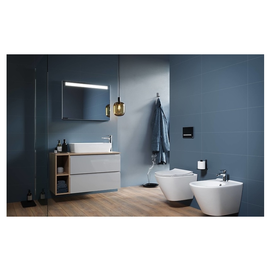 Cersanit K98-0146 - Assento de sanita CITY OVAL SoftClose branco