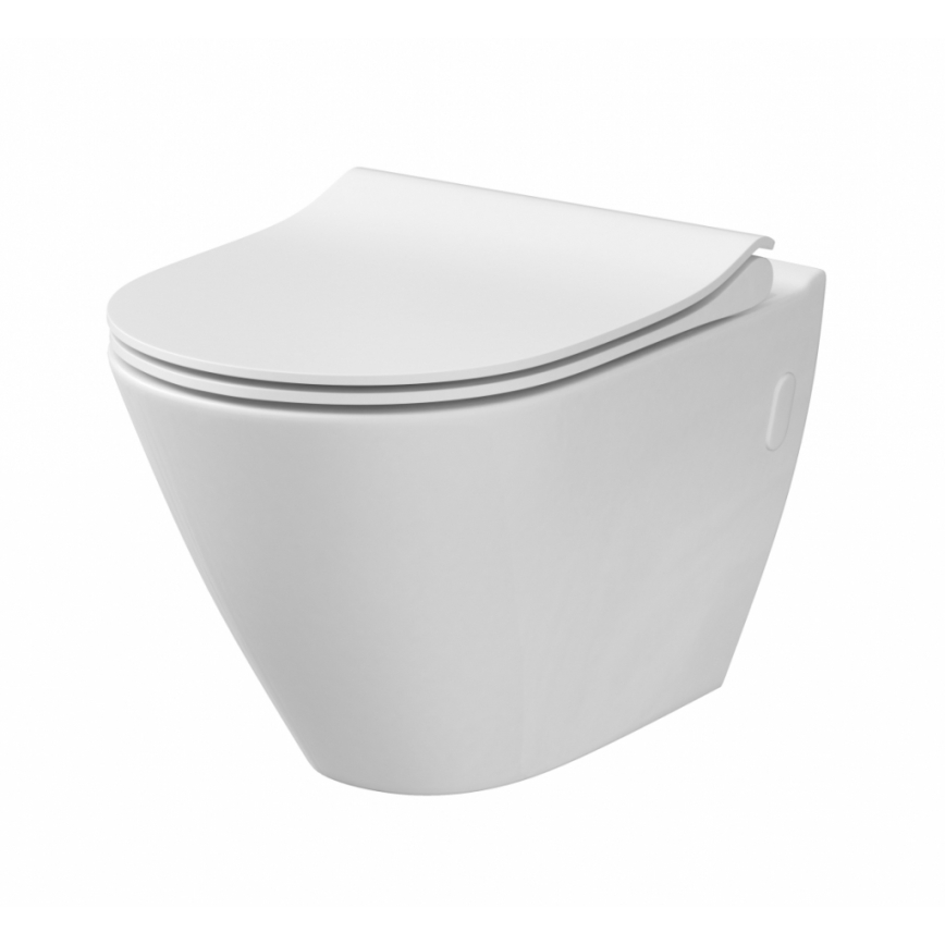 Cersanit K98-0146 - Assento de sanita CITY OVAL SoftClose branco