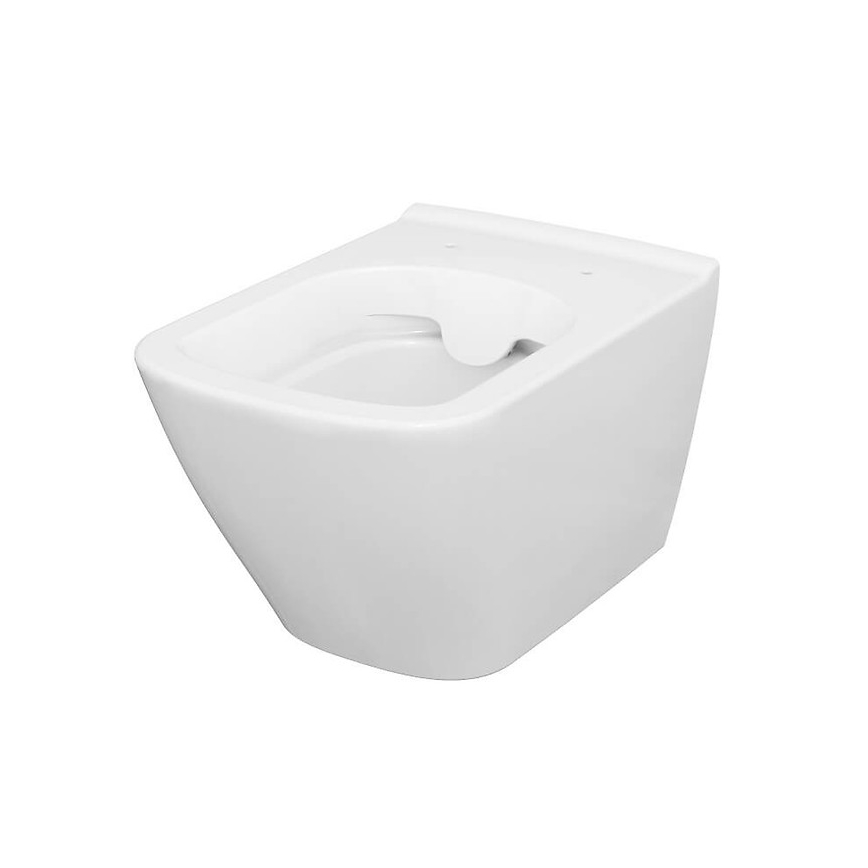 Cersanit S701-405 - Sanita suspensa com assent CITY SQUARE cerâmica/branco