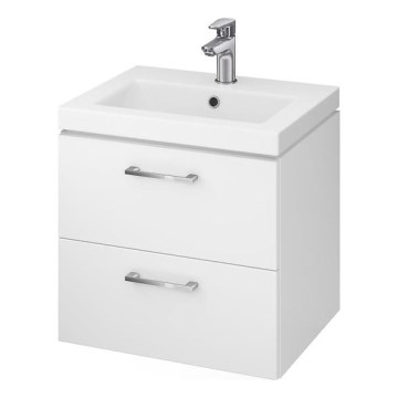 Cersanit S801-146-DSM - Armário suspenso para casa de banho com bacia ELIS 46x50 cm branco