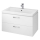 Cersanit S801-149-DSM - Armário suspenso para casa de banho com bacia ELODY 46x80 cm branco