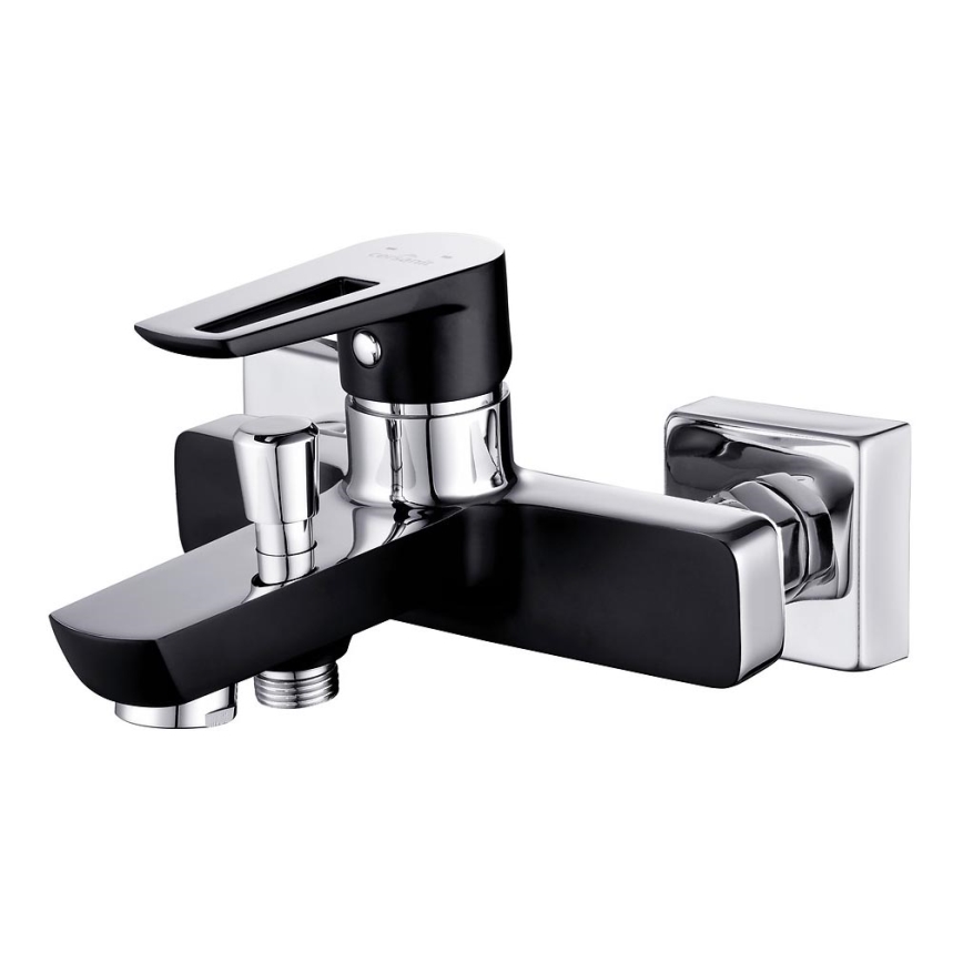 Cersanit S951-009 - Torneira de banheira MILLE preto/cromado brilhante