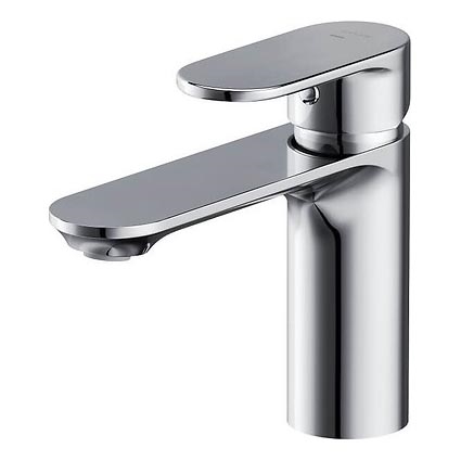 Cersanit S951-328 - Torneira do lavatório CREA 14,3 cm cromado brilhante