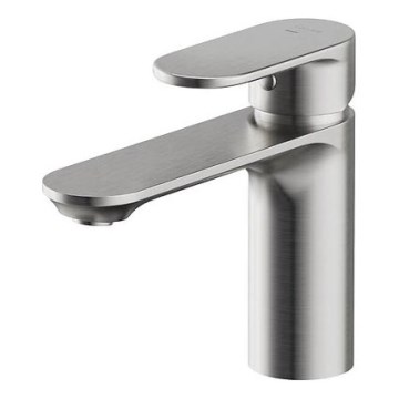 Cersanit S951-334 - Torneira do lavatório CREA 14,3 cm níquel