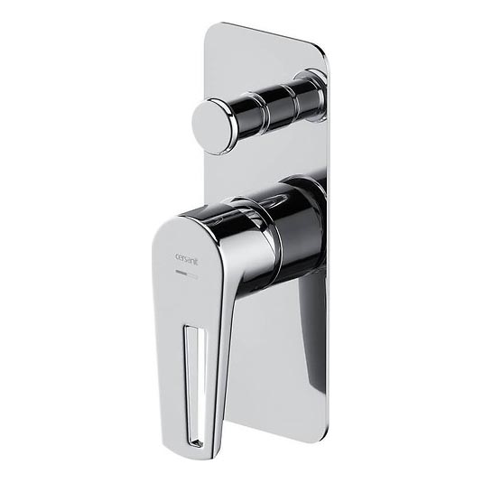Cersanit S951-342 - Torneira de duche para instalação embutida MILLE cromado brilhante
