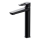 Cersanit S951-356 - Torneira do lavatório MILLE 27 cm preto + lixo