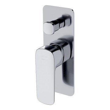 Cersanit S951-374 - Torneira de duche para instalação embutida LARGA cromado brilhante