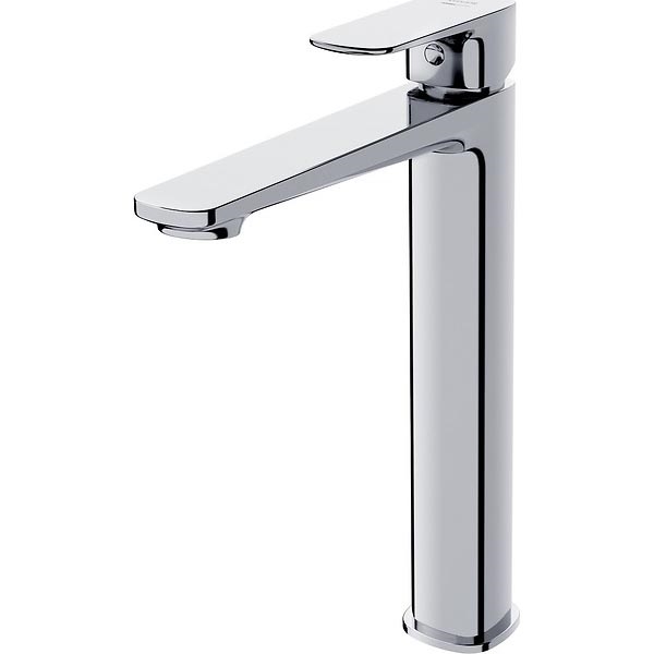 Cersanit S951-392 - Torneira do lavatório LARGA 29,5 cm cromado brilhante