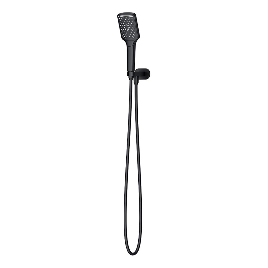 Cersanit S951-513 - Conjunto de chuveiro LARGA preto