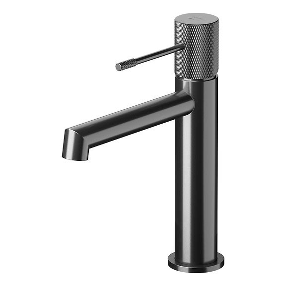 Cersanit S951-598 - Torneira do lavatório ZEN 20 cm preto