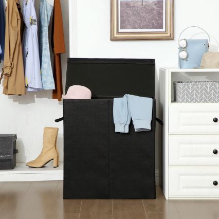 Cesto para roupa NASH preto