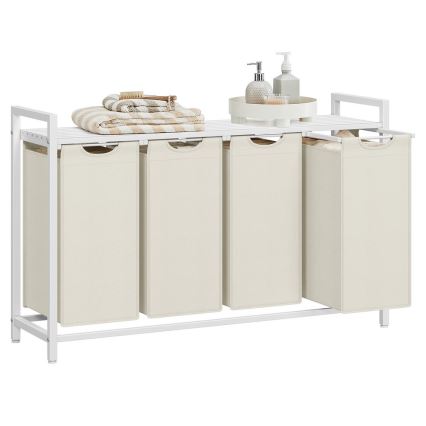 Cesto para roupa REX branco