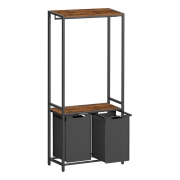 Cesto para roupa REX preto