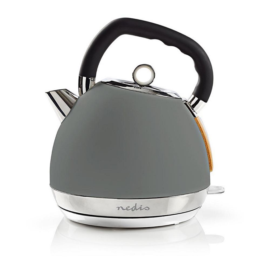 Chaleira 1,8 l 1850-2200W/230V cinzento