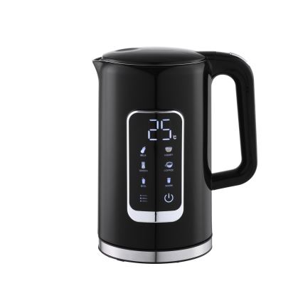 Chaleira com visor LCD 1,7 l 2200W/230V preto + copo de viagem 450 ml
