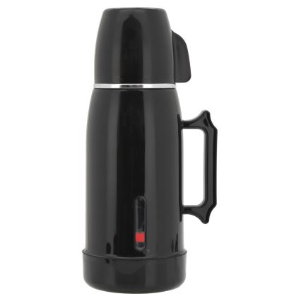 Chaleira de viagem/garrafa térmica 1 l 150W/12V preta