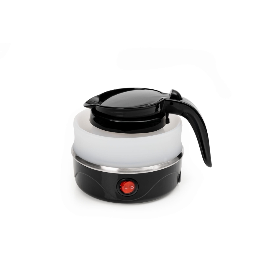 Chaleira dobrável 0,6l 600W/230V preto