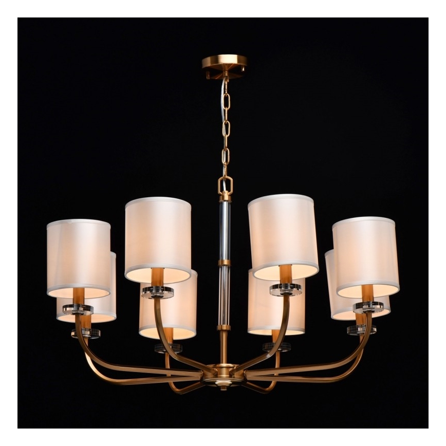 CHIARO - Candelabro numa corrente PALERMO 8xE14/60W/230V