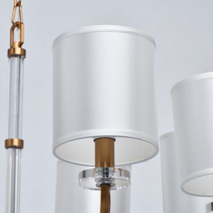 CHIARO - Candelabro numa corrente PALERMO 8xE14/60W/230V