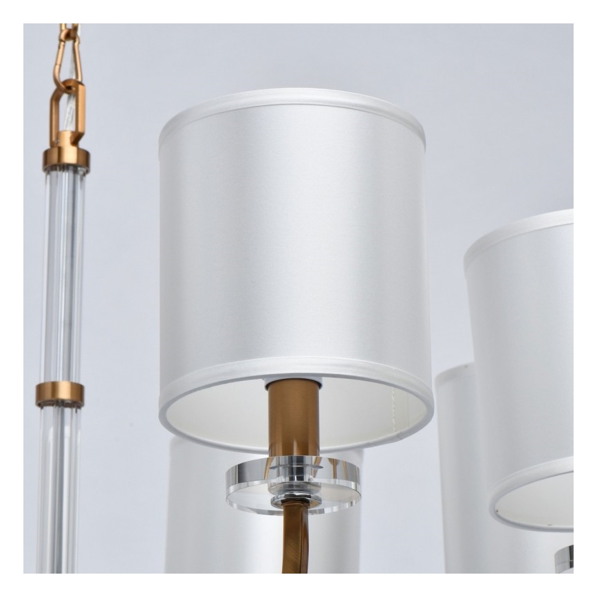 CHIARO - Candelabro numa corrente PALERMO 8xE14/60W/230V