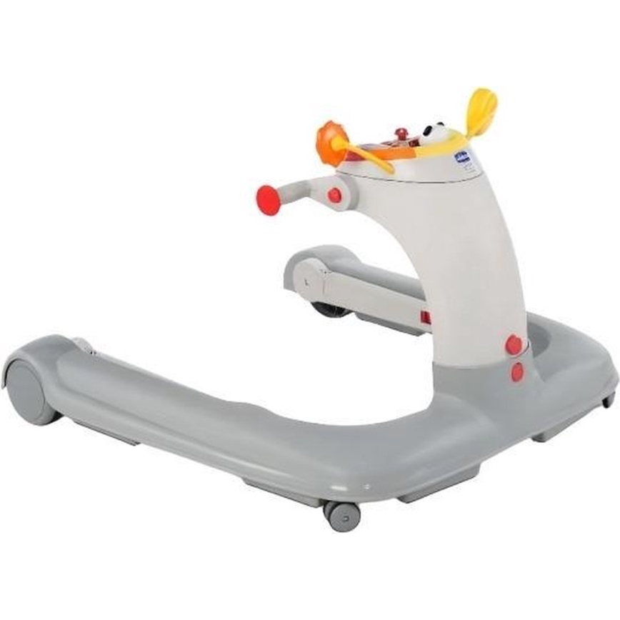 Chicco - Andarilho para bebé 1-2-3 cinzento