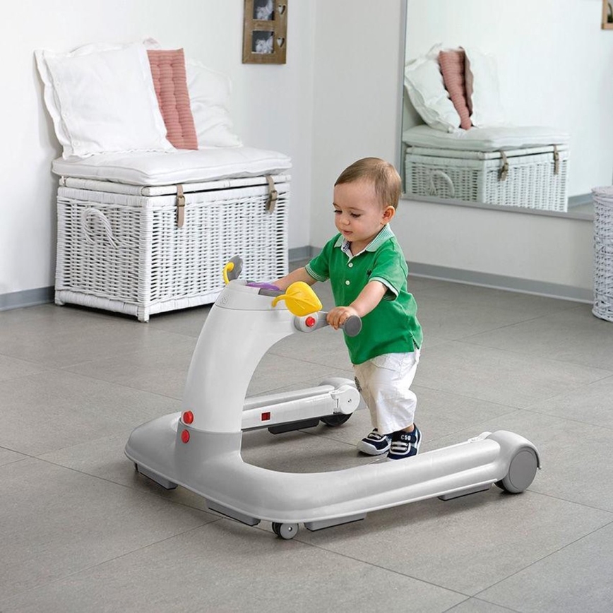Chicco - Andarilho para bebé 1-2-3 cinzento