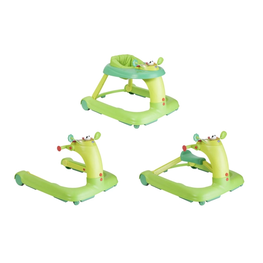 Chicco - Andarilho para bebé 1-2-3 verde