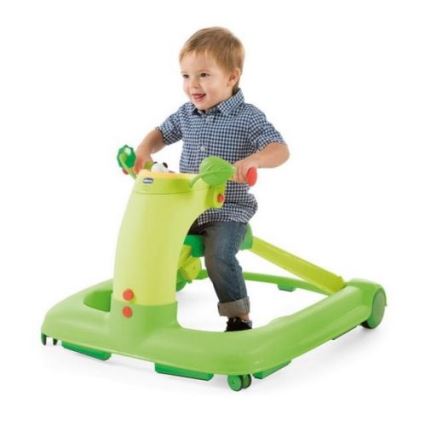 Chicco - Andarilho para bebé 1-2-3 verde