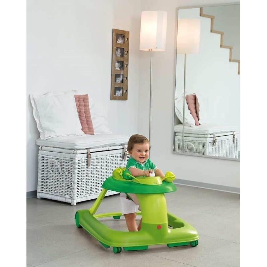 Chicco - Andarilho para bebé 1-2-3 verde