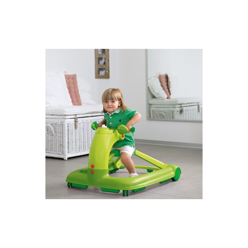 Chicco - Andarilho para bebé 1-2-3 verde