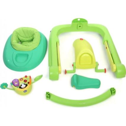 Chicco - Andarilho para bebé 1-2-3 verde