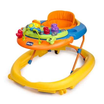 Chicco - Andarilho para bebé WALKY TALKY amarelo/azul