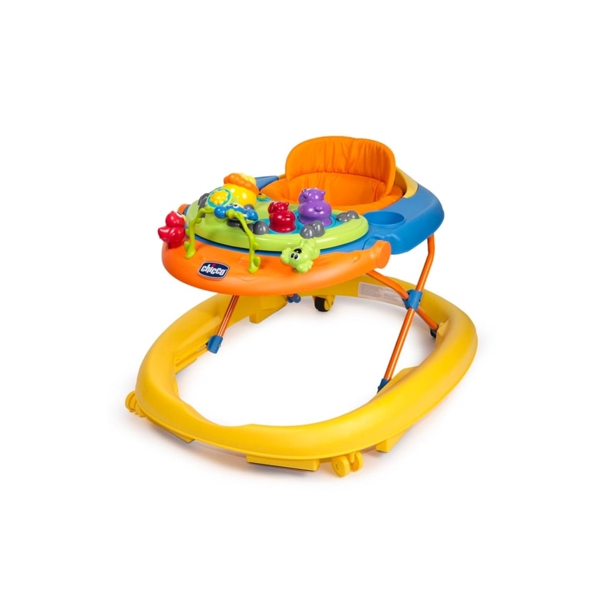 Chicco - Andarilho para bebé WALKY TALKY amarelo/azul