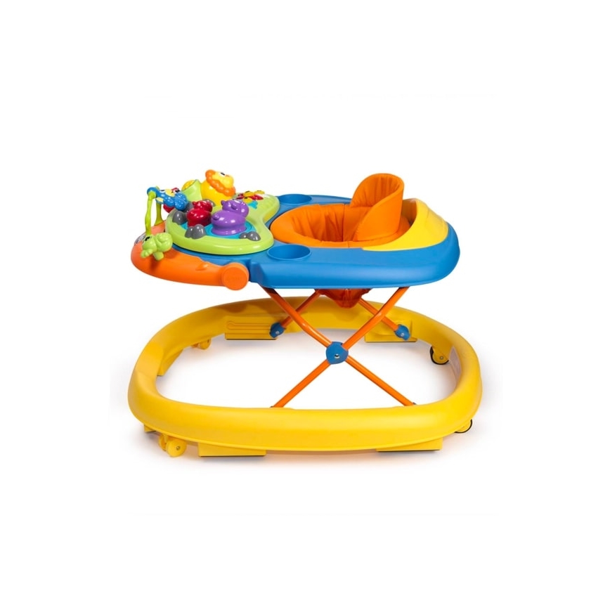 Chicco - Andarilho para bebé WALKY TALKY amarelo/azul