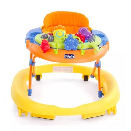 Chicco - Andarilho para bebé WALKY TALKY amarelo/azul