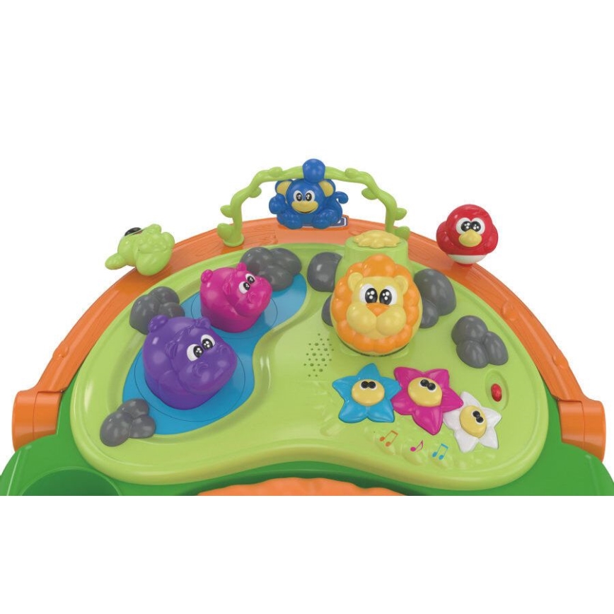 Chicco - Andarilho para bebé WALKY TALKY amarelo/azul