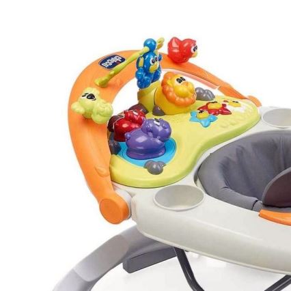 Chicco - Andarilho para bebé WALKY TALKY cinzento