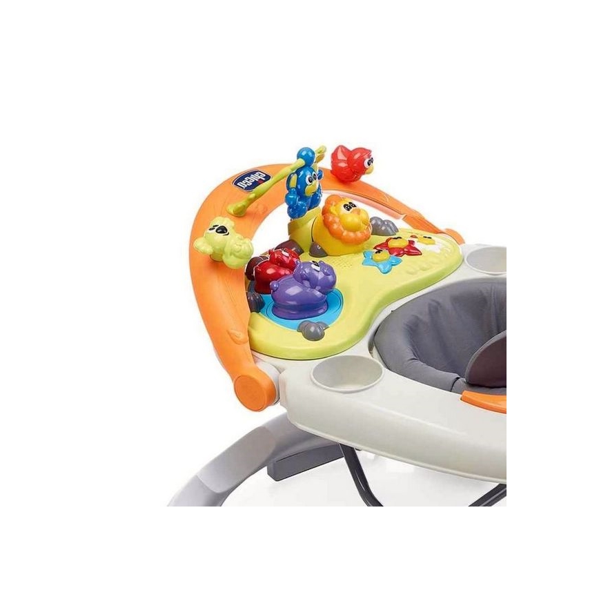 Chicco - Andarilho para bebé WALKY TALKY cinzento