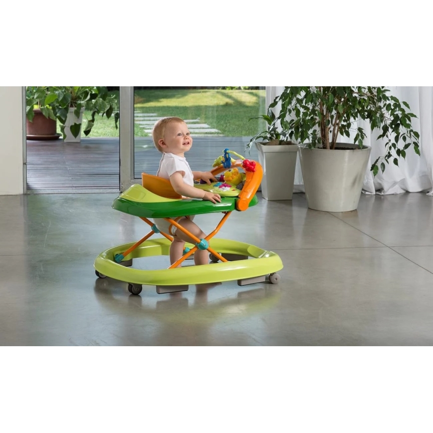 Chicco - Andarilho para bebé WALKY TALKY verde