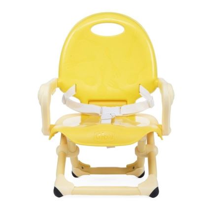 Chicco - Assento elevatório portátil para crianças POCKET SNACK amarelo