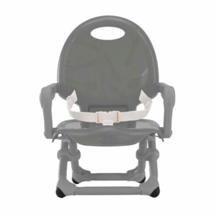 Chicco - Assento elevatório portátil para crianças POCKET SNACK cinzento