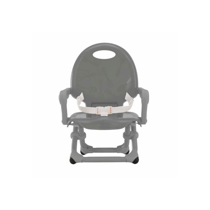 Chicco - Assento elevatório portátil para crianças POCKET SNACK cinzento