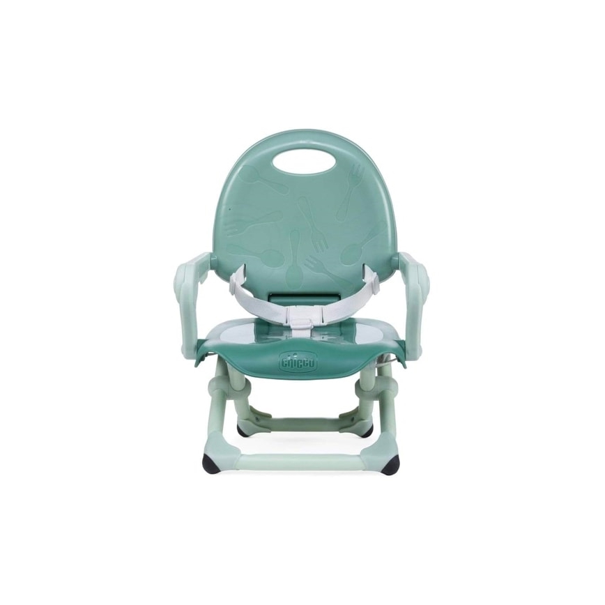 Chicco - Assento elevatório portátil para crianças POCKET SNACK turquesa